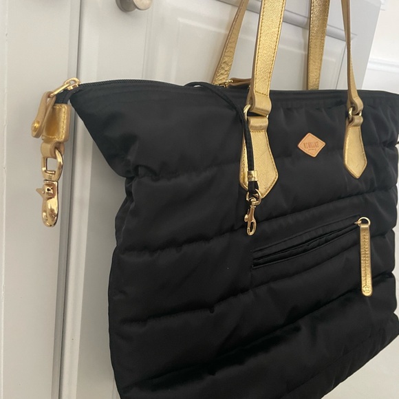 MZ WALLACE RARE SATCHEL All Purpose  BAG.EUC BLACK - Picture 6 of 15